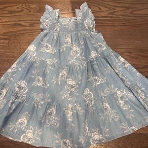 Girls denim dress